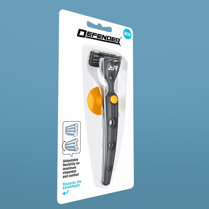 Defender razor