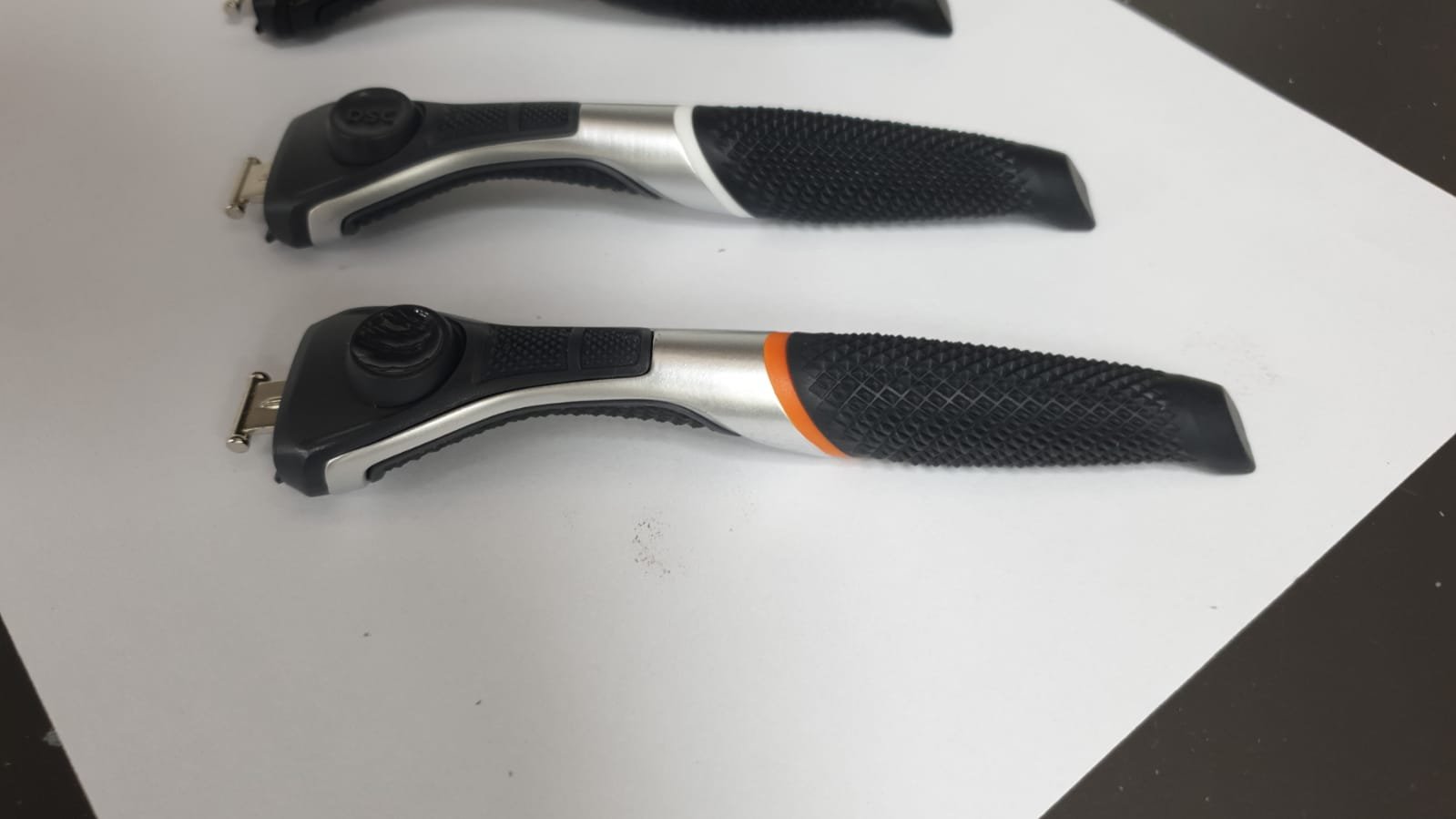 Zuckerim shaving handle prototypes