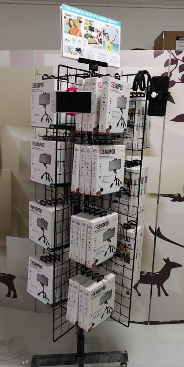 Gekkopod retail display