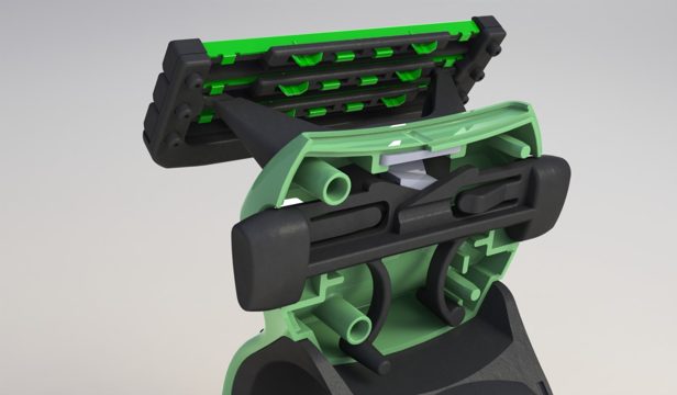 RollingRazor exploded view